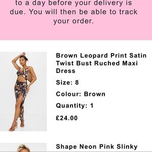 Pretty little thing mid dress